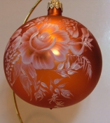 Imported Polish Blown Glass Ornament